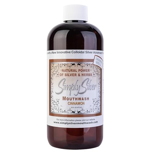 Mouthwash | Cinnamon Flavor, Alcohol and Fluoride Free, 16 oz