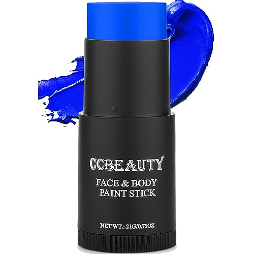 Body Paint Stick | Neon UV Blue, Hypoallergenic, Glow in the Dark