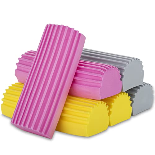 Duster | 6 Pack, Reusable Cleaning Sponge for Baseboards, Blinds, Vents, Mirrors