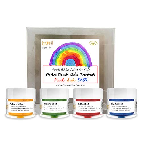 Edible Paint Set | 4 Pack, Vegan, Gluten Free, Non-GMO