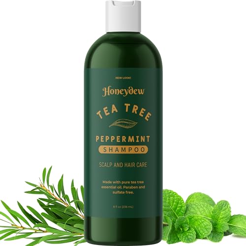 Shampoo | Invigorating Tea Tree Mint, Clarifying for Oily Hair, Essential Oils