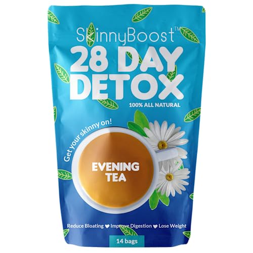 Detox Tea | 14 Tea Bags, Supports Cleanse, Reduces Bloating, 100% Natural, Vegan