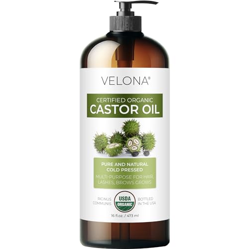 Hair Oil | 16 oz, Cold Pressed, USDA Certified Organic