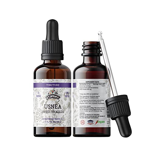 Usnea Tincture | Alcohol Free, Organic Extract, 2 oz (60 ml)