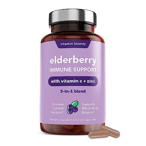 Elderberry Capsules | Immune Support, 60 Count