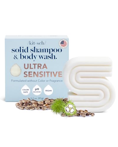 Shampoo Bar | 2-in-1 for Sensitive Scalp & Skin, 3.2oz