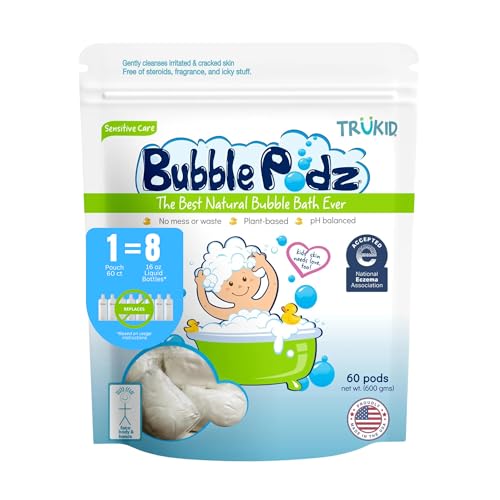 Bubble Bath | Gentle Colloidal Oatmeal, 60 Podz