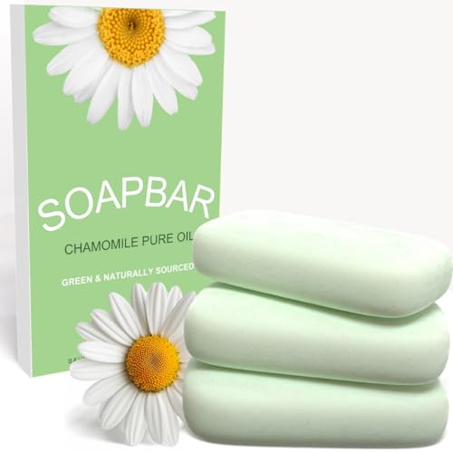 Bar Soap | Hypoallergenic, Fragrance-Free, 3 Bars.