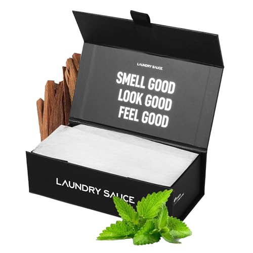 Laundry Dryer Sheets | Australian Sandalwood Scent, 80 Count