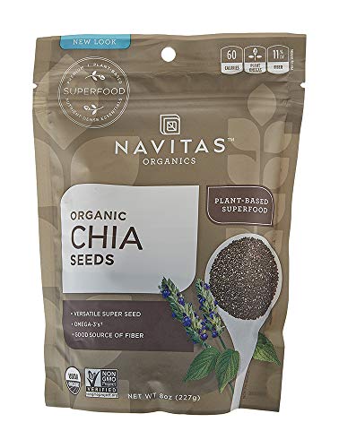 Chia Seeds | 8 oz. Bag, Organic, Non-GMO, Gluten-Free