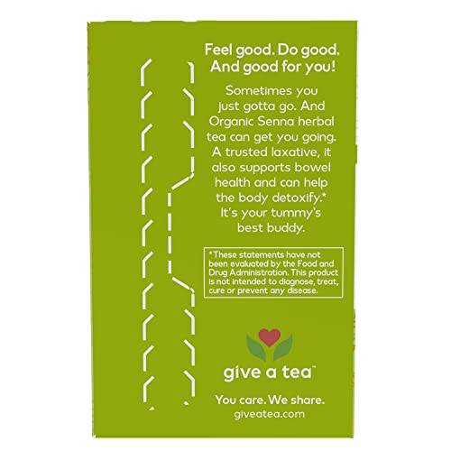 Herbal Tea | Organic Senna, Caffeine-Free, 24 Bags