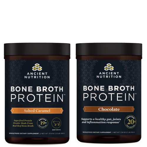 Protein Powder | Salted Caramel, Chocolate, 20 Servings Each