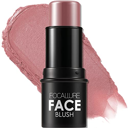 Cream Blush | Buildable, Matte & Dewy Finish, Lightweight Multi Stick, Rose Flush