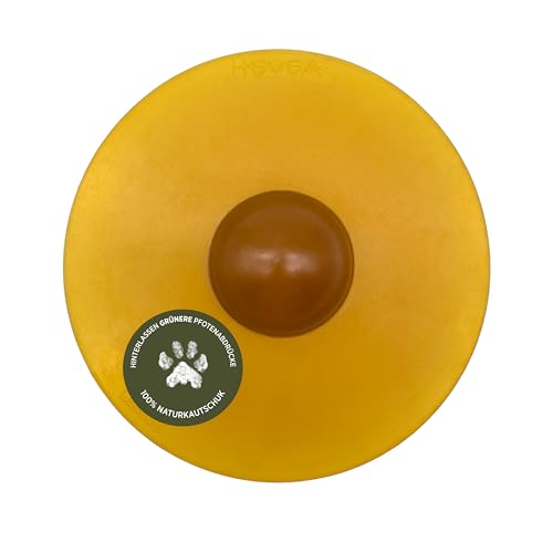 Dog Fetch Disc | Natural Rubber, Portable, Floats on Water