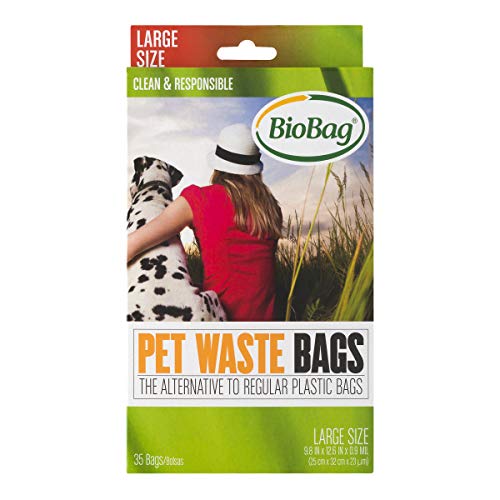 Dog Waste Bags | Large Size, 35 Count, Pack of 4