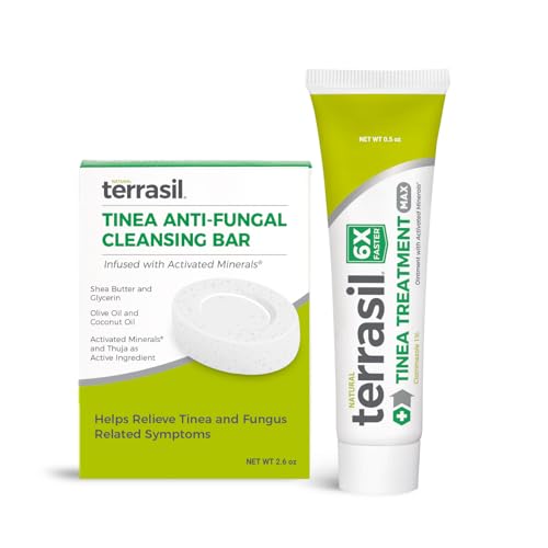 Antifungal Treatment Kit | Cream & Soap, 0.5 oz Tube + 75 g Soap