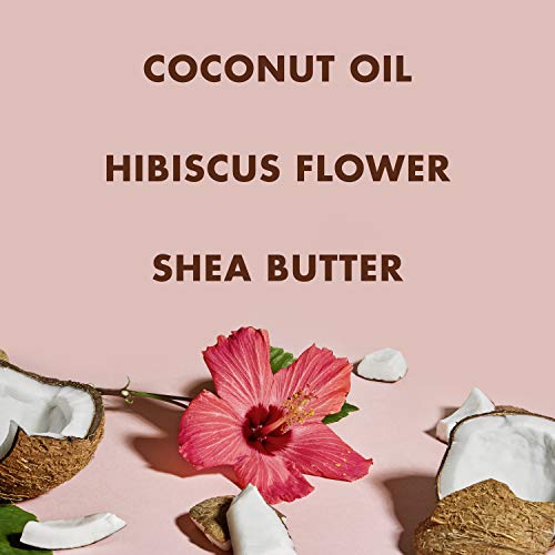 SheaMoisture Shampoo Coconut and Hibiscus, for Thick, Curly Hair, to Cleanse & Hydrate, 24 oz