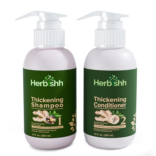 Thickening Shampoo & Conditioner | Suitable for All Hair Types, Sulphate & Paraben Free