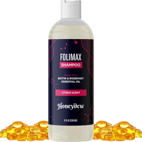 Shampoo | Biotin & Rosemary, Sulfate Free, Deep Cleansing, Volumizing