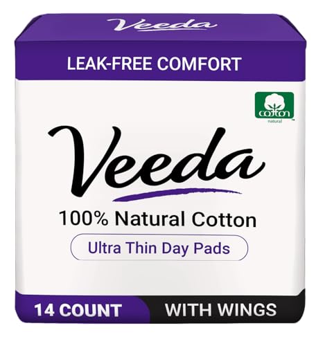 Feminine Pad | Ultra-Thin, 100% Natural Cotton, 14 Count