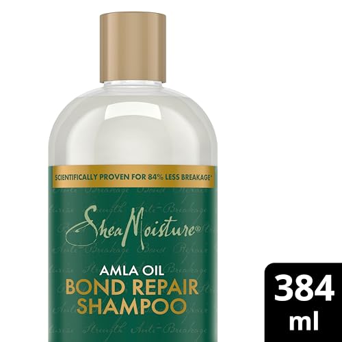 Shea Moisture Bond Repair Shampoo Amla Oil to Strengthen Hair with Restorative HydroPlex Infusion 13 FO