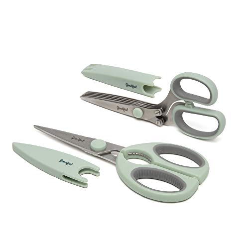 Kitchen Shears Set | Premium Stainless Steel, Comfort Grip Handles, 2-Piece Set