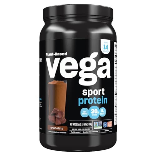 Protein Powder | Chocolate Flavor, 21.7 oz, Plant-Based, 14 Servings