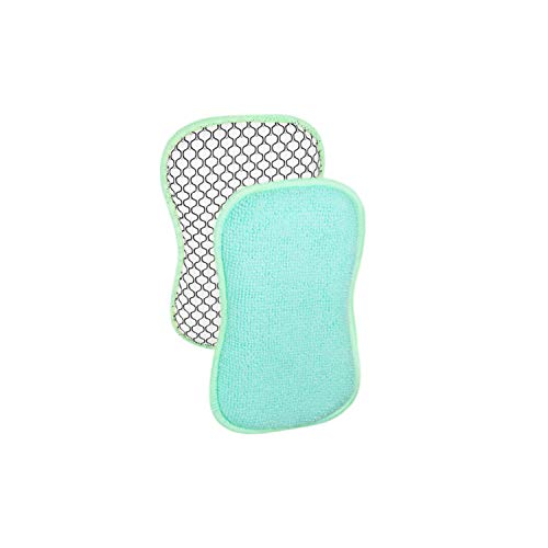 Cleaning Sponge | Dual-Sided, Machine Washable, Pack of 2