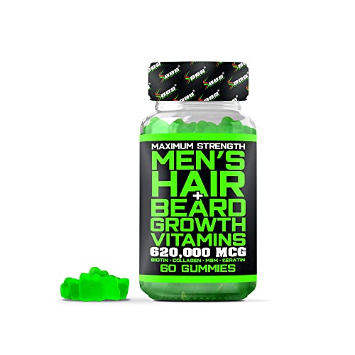 Hair Growth Vitamins | Maximum Strength 620000mcg Biotin, Multivitamin Gummies