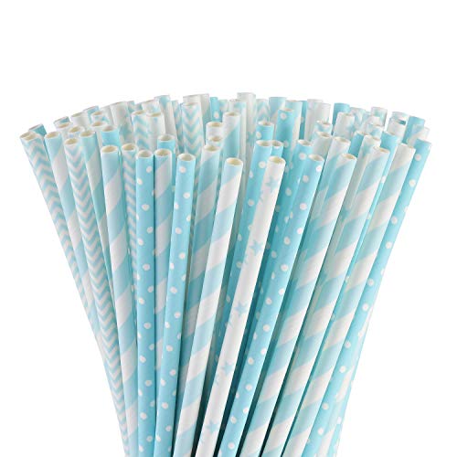 Paper Straws | Biodegradable, Pack of 100