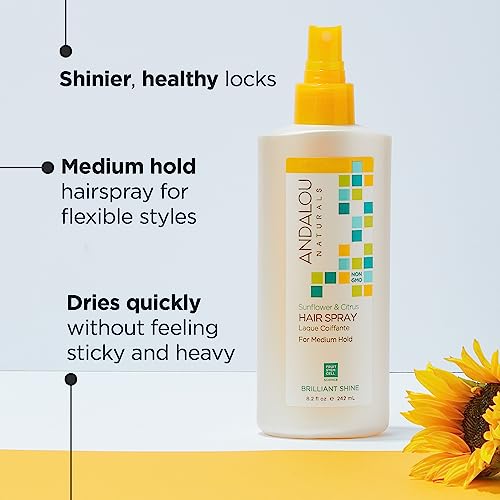 Hair Spray | Medium Hold, Tames Frizz, Quick Drying, Non-Sticky