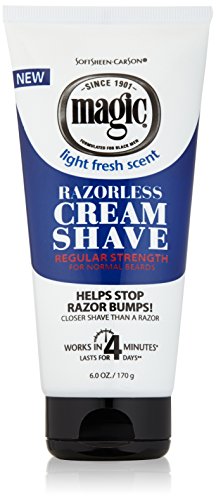 Razorless Cream Shave | 6 Oz, Pack of 6