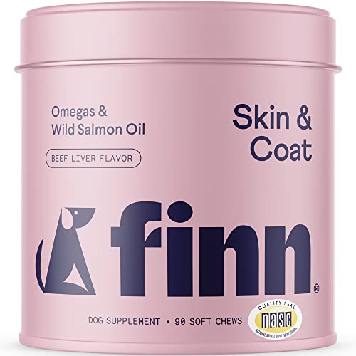 Dog Supplement | Salmon Oil, Omega-3s, 90 Soft Chews