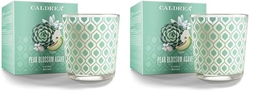 Candle | 45 Hour Burn Time, Made with Essential Oils, 8.1 Oz (Pack of 2)