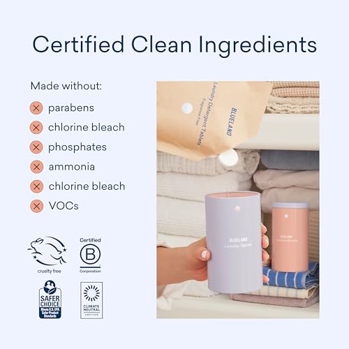 Laundry Essentials Kit | Plastic-Free Detergent Tablets, Oxi Booster, Wool Dryer Balls