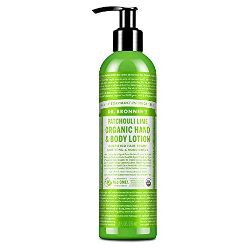 Body Lotion | Patchouli Lime, 8 oz, Certified Organic, Vegan