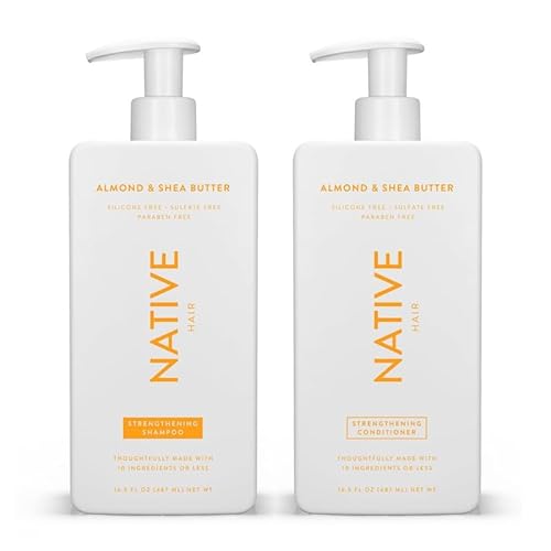 Shampoo & Conditioner Set | Naturally Derived Ingredients, 16.5 fl oz Each, Sulfate & Dye Free