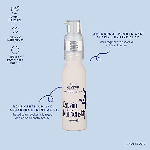 Dry Shampoo | Absorbs Oil, Boosts Volume, All Natural, Non-Aerosol