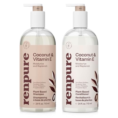 Shampoo & Conditioner Set | Intense Hydration, 76% & 90% Plant-Based Ingredients