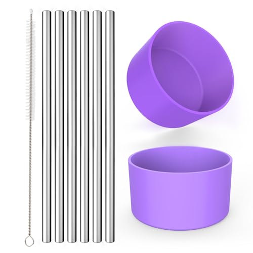 Stainless Steel Straw | Fits 40 oz Tumbler, Includes Cover.