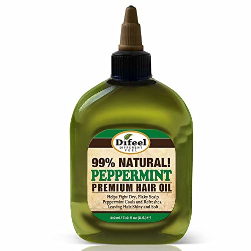 Hair Oil | Peppermint Scent, 7.1 oz