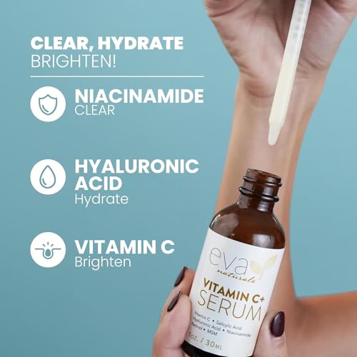 Face Serum | Vitamin C, Hyaluronic Acid, Anti-Aging, Brightening