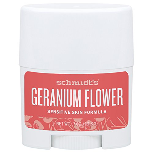 Deodorant Stick | Travel Size 0.7 oz, Sensitive Skin, Geranium Scent