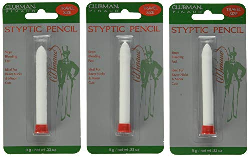 Shaving Styptic Pencil | 0.33 oz, Pack of 3