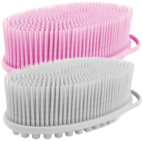 Body Scrubber | Dual-Tone Set, Soft and Gentle