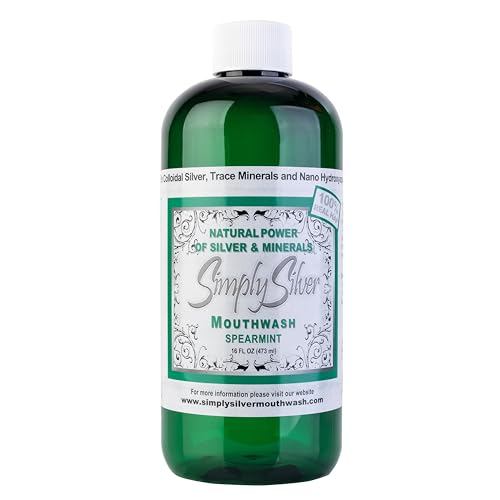 Mouthwash | Spearmint Flavor, 16 oz, Alcohol and Fluoride Free