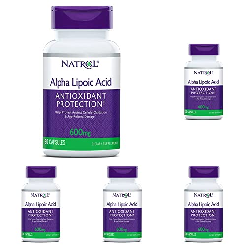 Alpha Lipoic Acid Capsules | 600mg, Antioxidant Protection, 30 Count