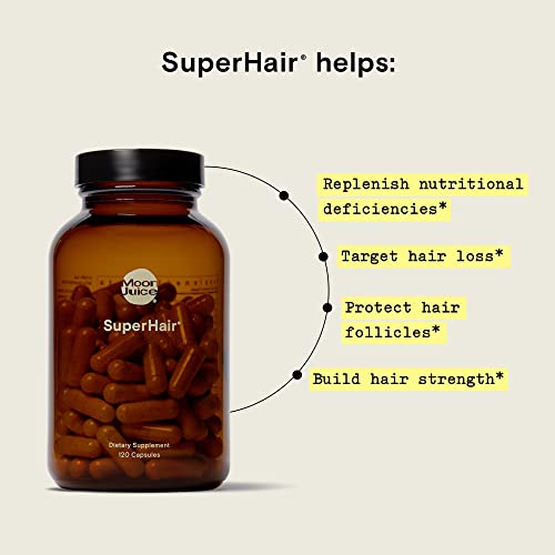 Hair Growth Supplement | 120 Capsules, Vegan, Non-GMO