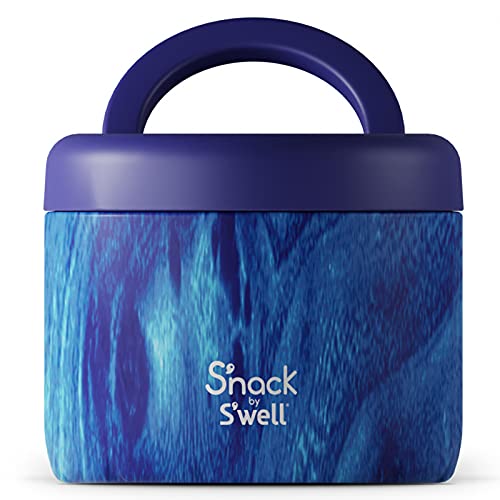 Food Storage Container | 24 oz, Double-Layered Insulated, Azure Forest