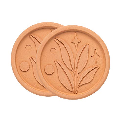 Food Storage Disc | Reusable, Terracotta, 2 Pack